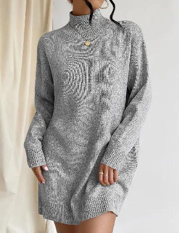 Rochie scurta SHEIN, gri