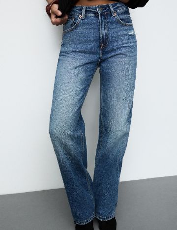 Blugi Stradivarius, albastru