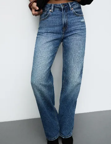 Blugi Stradivarius, albastru