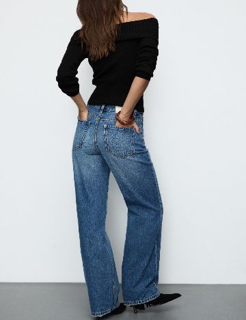 Blugi Stradivarius, albastru