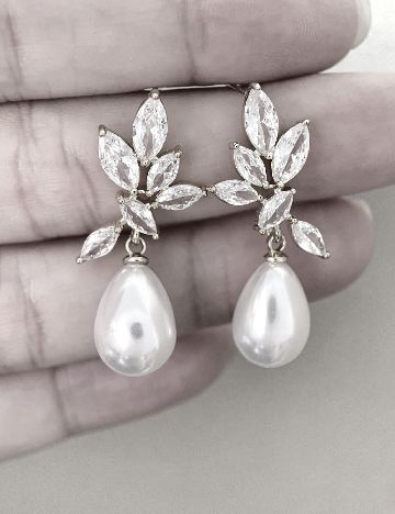 Cercei SHEIN, argintiu