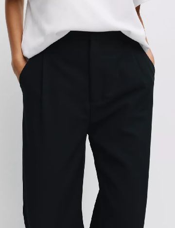 Pantaloni Pull&Bear, negru