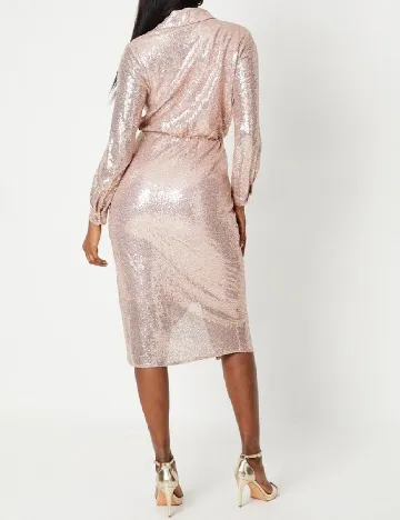 Rochie medie Coast, roz