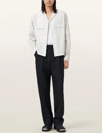 Pantaloni ALLSAINTS, negru