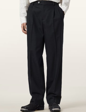 Pantaloni ALLSAINTS, negru