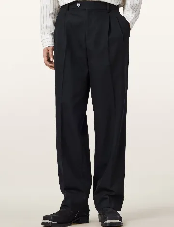 Pantaloni ALLSAINTS, negru