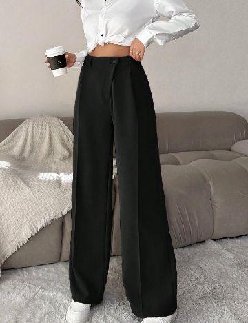 Pantaloni SHEIN, negru