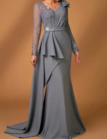 Rochie lunga SHEIN, gri