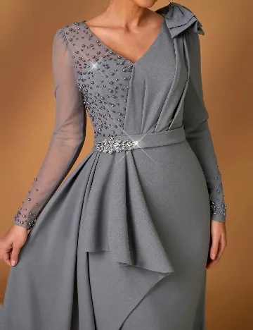 Rochie lunga SHEIN, gri