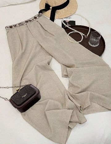 Pantaloni SHEIN, bej