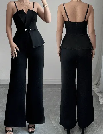 Salopeta SHEIN, negru