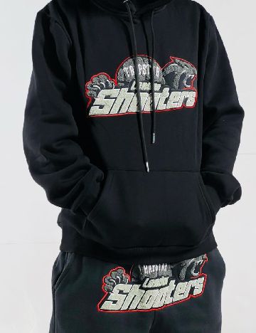 Hanorac Trapstar, negru