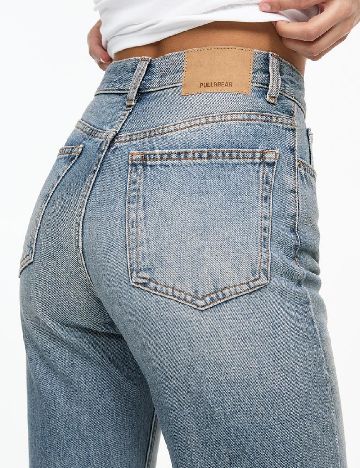 Blugi Pull&Bear, albastru