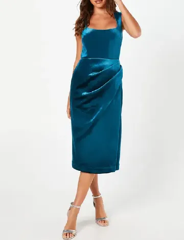 Rochie medie Coast, turcoaz