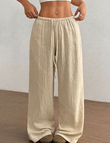 Pantaloni SHEIN, crem