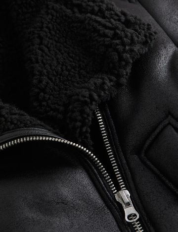 Jacheta Oversize H&M, negru