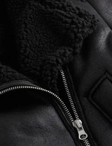 Jacheta Oversize H&M, negru