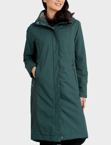 Geaca impermeabila Seasalt Cornwall, verde inchis