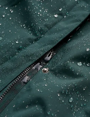 Geaca impermeabila Seasalt Cornwall, verde inchis