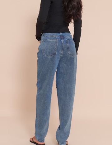 Blugi PrettyLittleThing, albastru