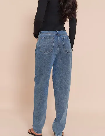 Blugi PrettyLittleThing, albastru