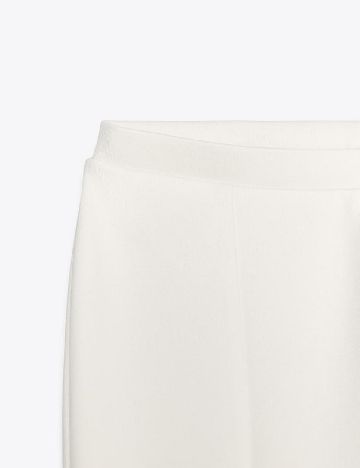 Pantaloni Zara, ecru