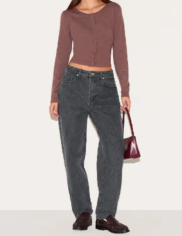 Blugi PrettyLittleThing, gri