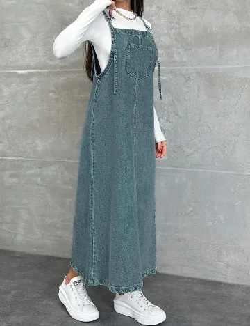 Rochie lunga SHEIN, albastru