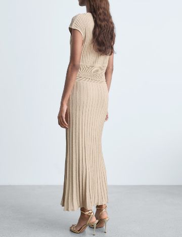 Rochie lunga Mango, bej