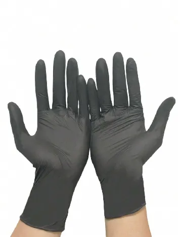 Set manusi de unica folosinta, 50 bucati SHEIN, negru