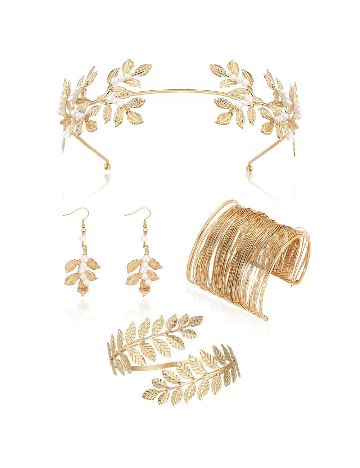 Set bijuterii 4 bucati SHEIN, auriu