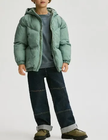 Geaca impermeabila Reserved, verde