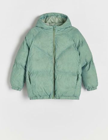 Geaca impermeabila Reserved, verde