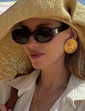 Ochelari de soare SHEIN, maro