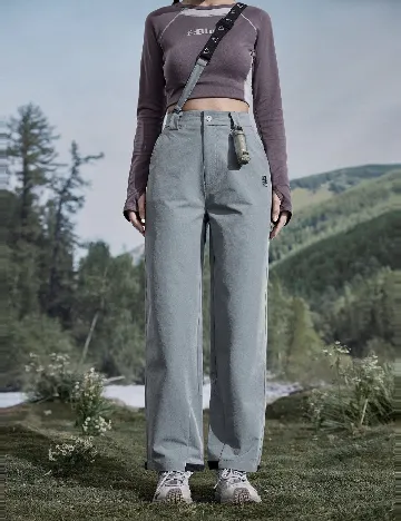 Pantaloni In My Nature, gri