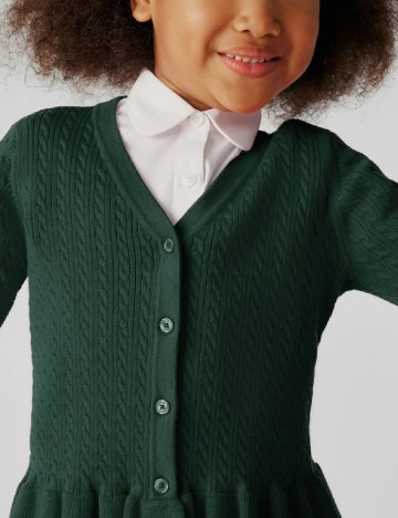 Cardigan Clarks, verde