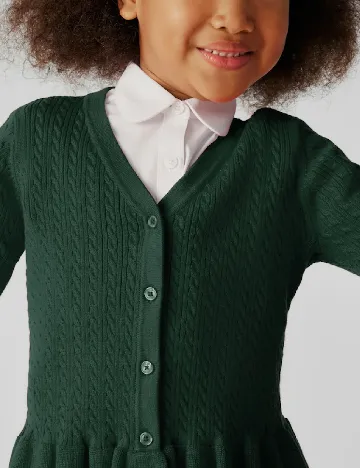 Cardigan Clarks, verde