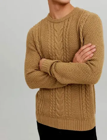 Pulover Jack&Jones, maro