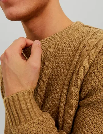 Pulover Jack&Jones, maro