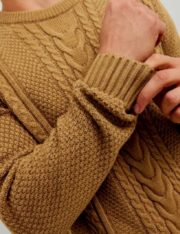 Pulover Jack&Jones, maro