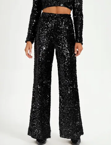 Pantaloni SHEIN, negru