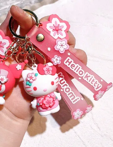 Breloc Hello Kitty SHEIN, roz