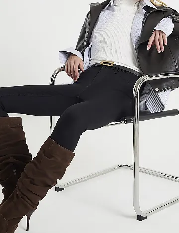 Blugi River Island, negru