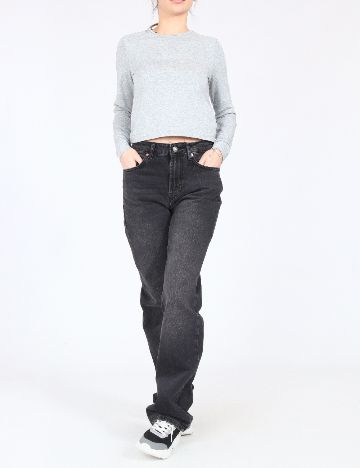 Blugi Stradivarius, negru