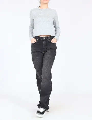 Blugi Stradivarius, negru