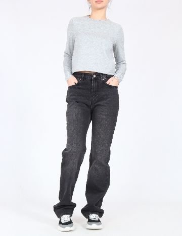 Blugi Stradivarius, negru