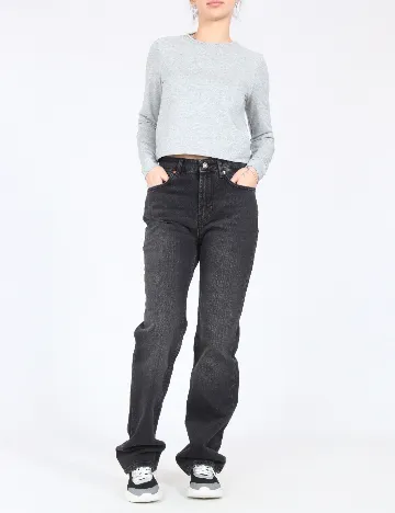 Blugi Stradivarius, negru