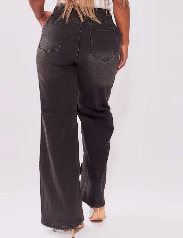 Blugi PrettyLittleThing, negru