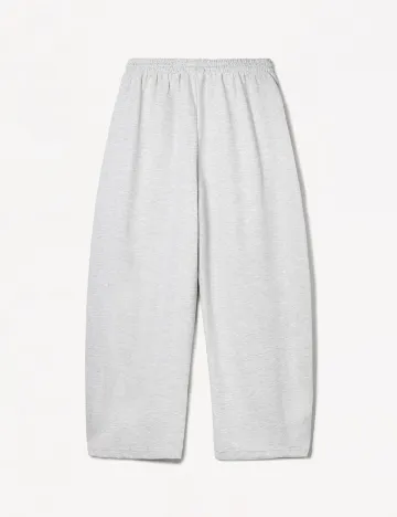 Pantaloni Bershka, gri