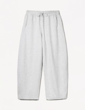 Pantaloni Bershka, gri